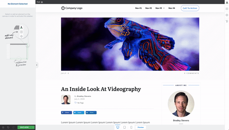 Full Width Blocks in Blogs How to stretch a Block template to full width in a narrow blog post content area