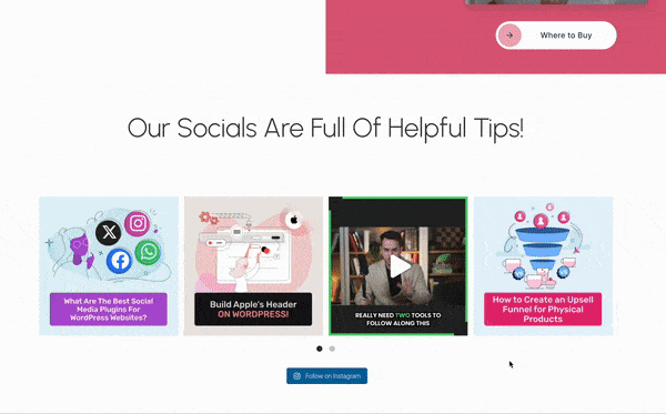 instagram-example Instagram feed example