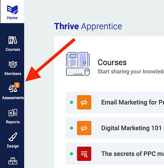 Assessments notification