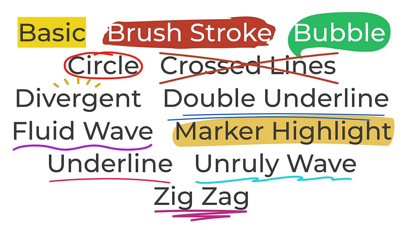 Better Highlight Types