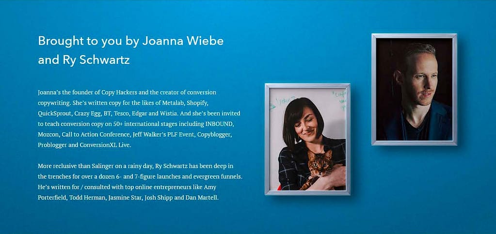 CopySchool About Teacher Section