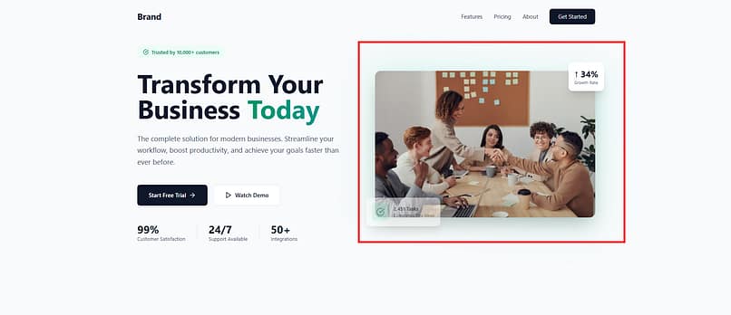 herosectiondemovisual