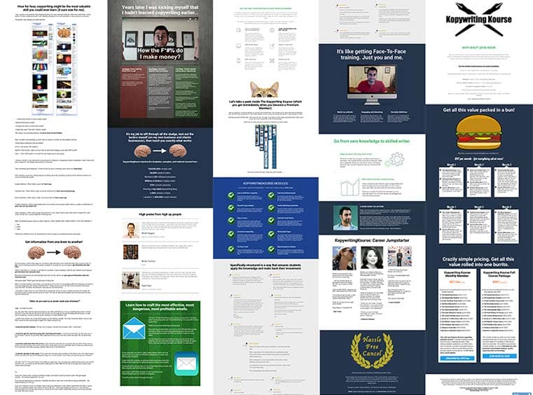 Kopywriting Kourse Overview