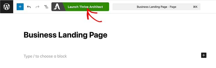 launch-new-page-thrive-architect