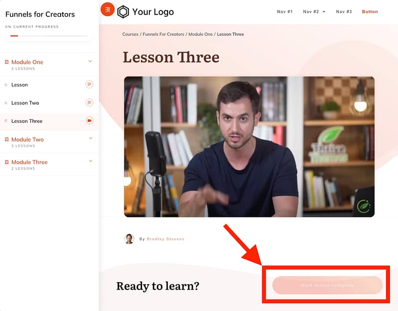 Mark As Complete is locked