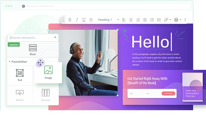 Thrive Architect gives you full control Control every aspect of your page