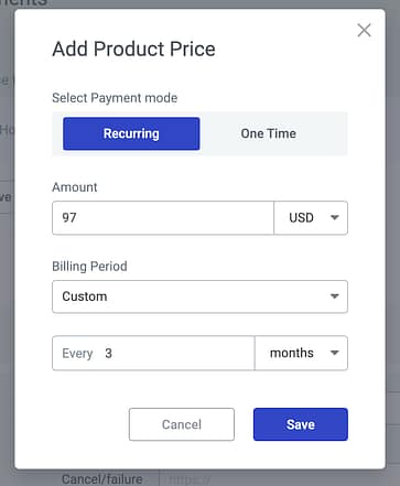 Set Product Pricing