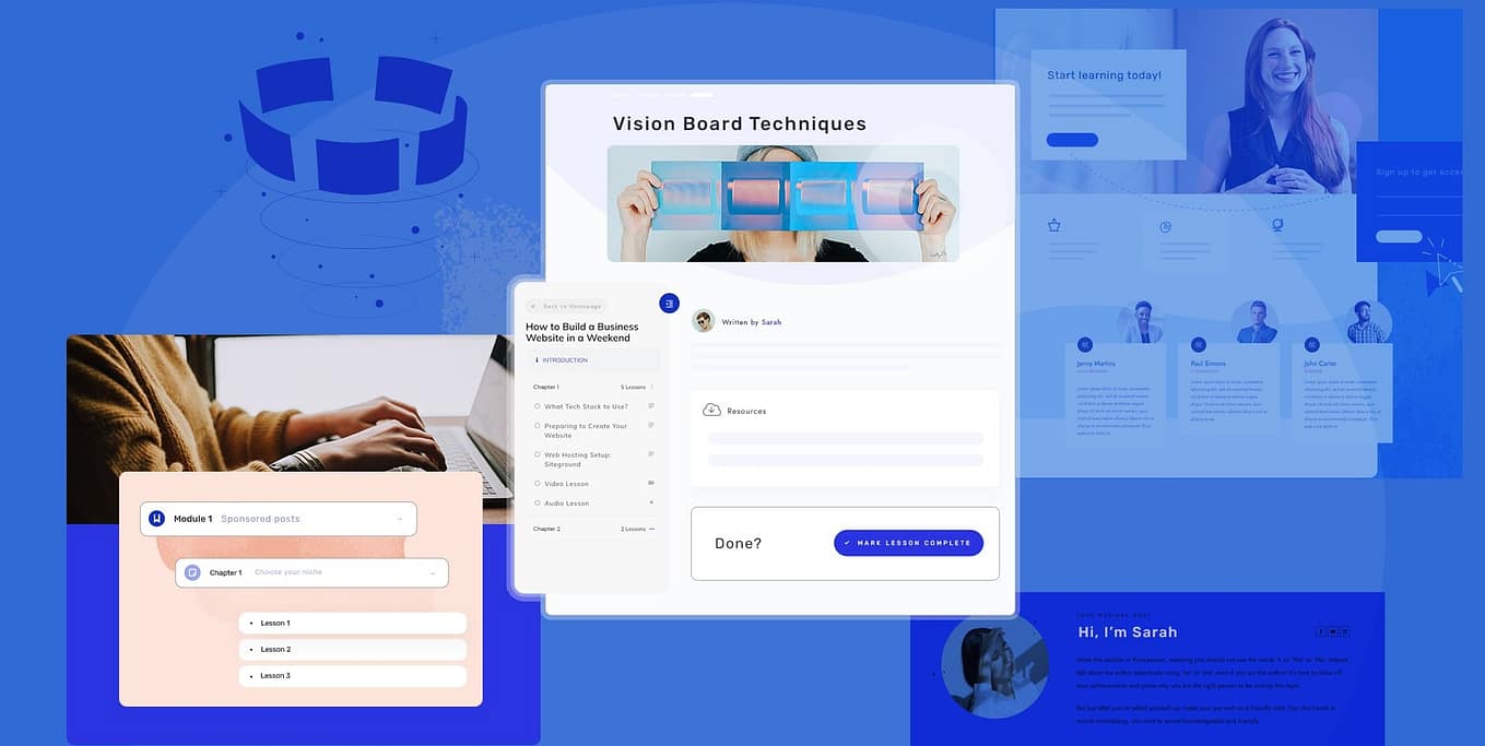 Tapp_Templates Stunning WordPress course templates