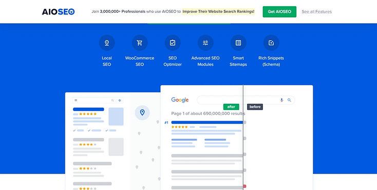 All in one SEO All in one SEO screenshot