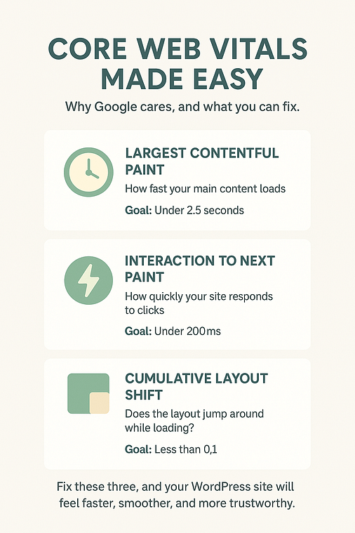 core web vitals broken down