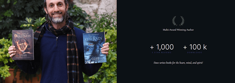 Dave Mason - Animated Stats and Book Covers