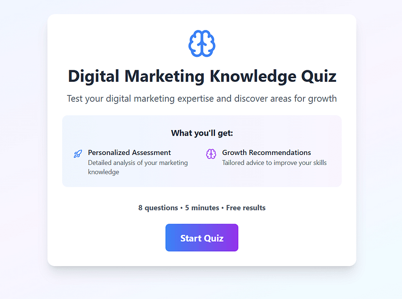 knowledge quiz