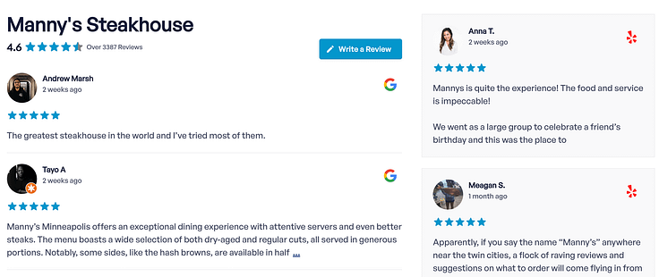 reviews-feed Reviews feed