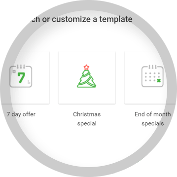 Quick build scarcity marketing campaigns