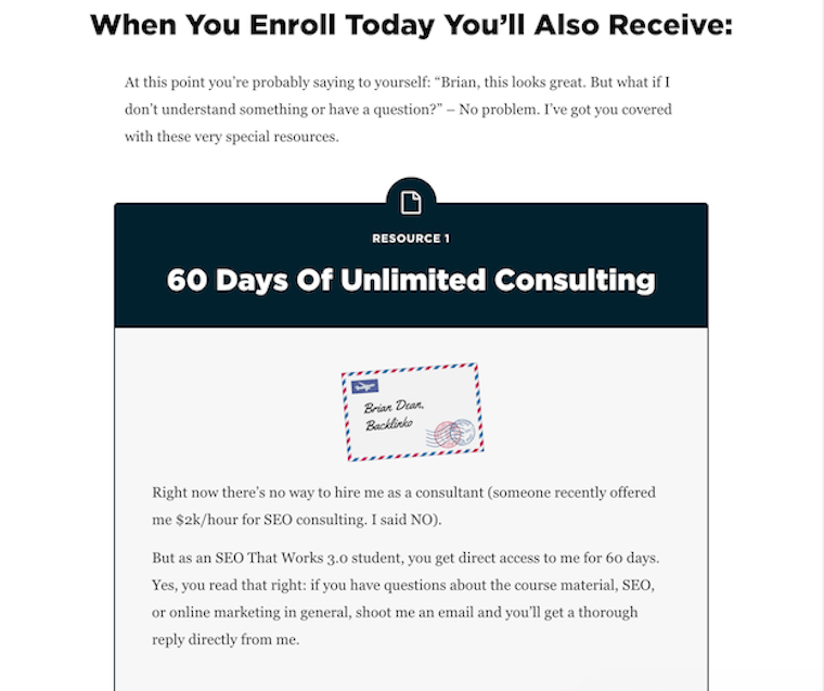 SEO That Works - Bonuses